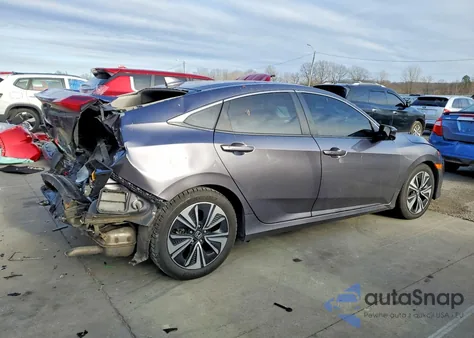 2017 Honda Civic Exl из США, поврежденный, VIN 19XFC1F75HE015382
